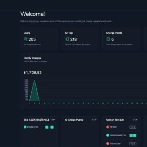 OCPP Server business Software Web Backend Infrastructure